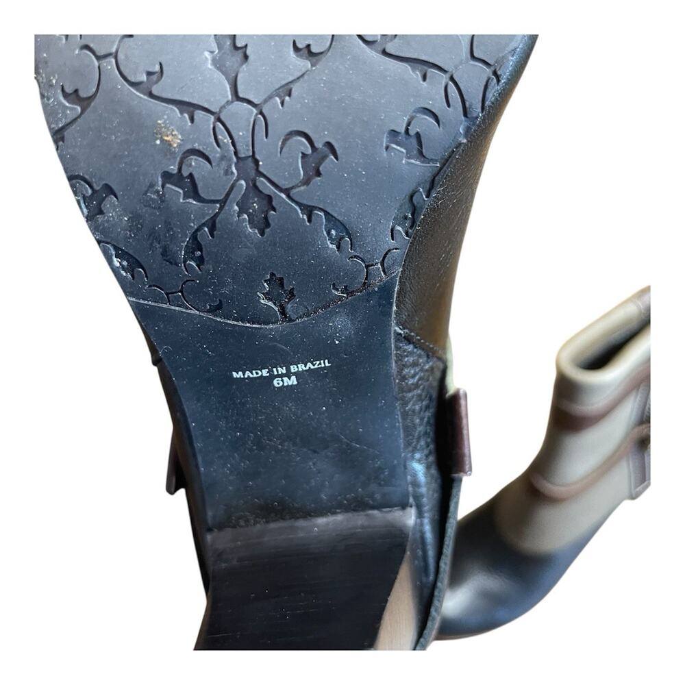 Women's Matisse Leather Heeled Mid Calf Boot Size 6M Boots - Picture 5 of 7